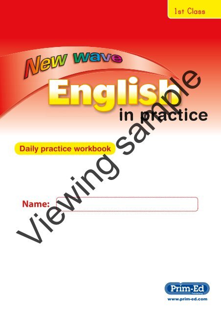 PR-6220UK New Wave English in Practice - Year 2