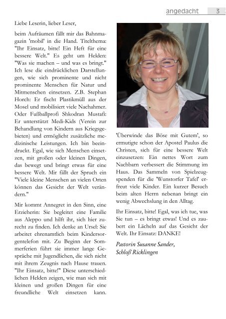 Gemeindebrief "Wir" - Ausgabe 03/18