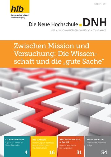 Die Neue Hochschule Heft 4/2018