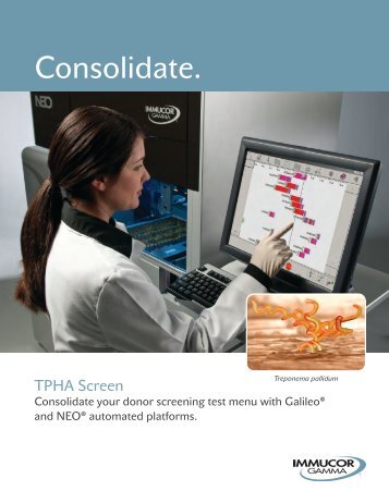 TPHA Brochure - Immucor, Inc.