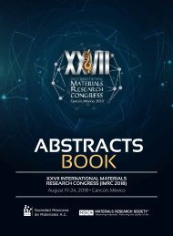 Abstracts Book - IMRC 2018