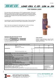 LOAD CELL C , CD - 1,25t to 20t - Induk GmbH