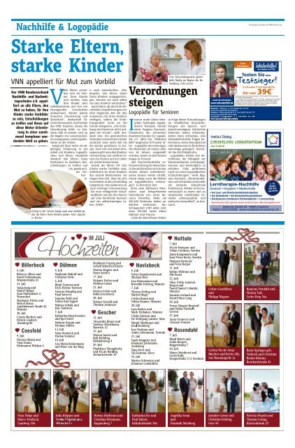 Stadtanzeiger Coesfeld kw 33