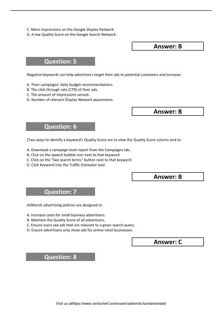 Adwords-fundamentals