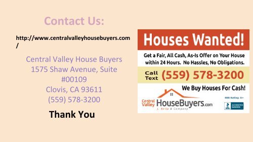 How to Sell House Fast Hanford – Central Valley House Buyer