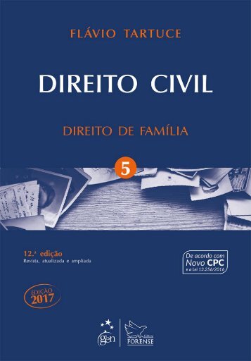 05- DIREITO CIVIL - Direito de Familia - FLAVIO TARTUCE - 2017-1