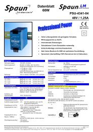 Datenblatt 60W PSU-4341-04 48V / 1,25A - inpotron Schaltnetzteile ...