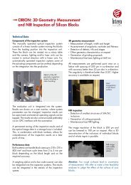 ORION: 3D Geometry Measurement and NIR Inspection ... - intego.de