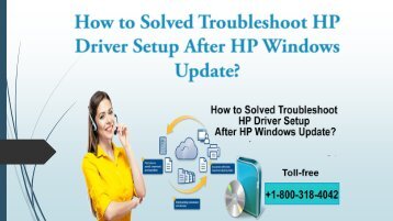 HP Driver Setup After HP Windows Update