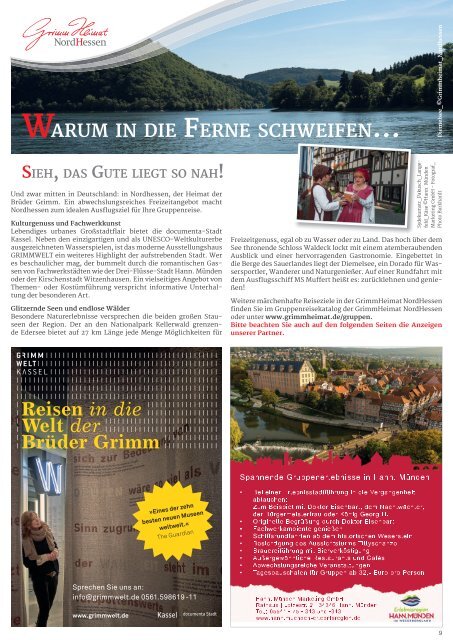 BusMail Reisetipps, Ausgabe September 2018