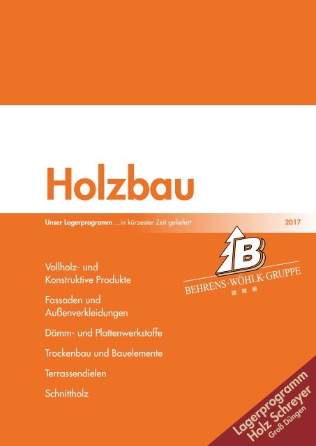 Behrens-Wöhlk-Gruppe Holzbau 2017