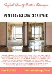 Suffolk County Water Damage