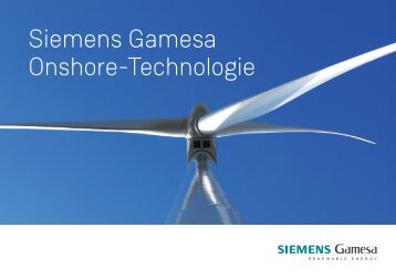 Siemens Gamesa Onshore-Technologie