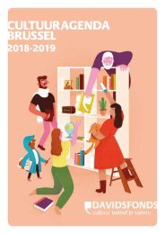 Cultuuragenda Davidsfonds Brussel 2018-2019