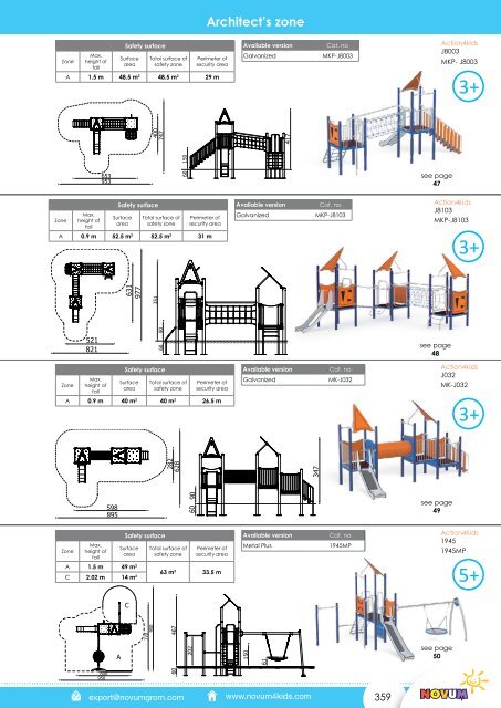 Novum Playground catalogue 2018 LQ