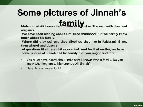 Get to know the founder of Pakistan a little more; Muhammad Ali Jinnah