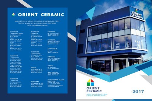 Catalog Orient Ceramic