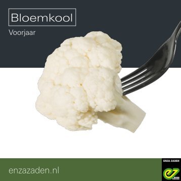 Leaflet Bloemkool Voorjaar