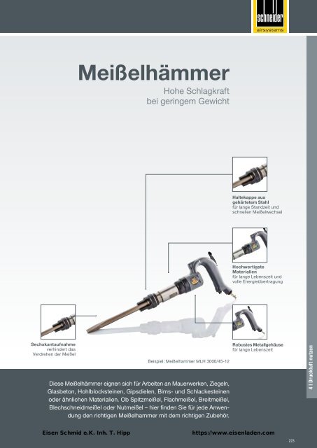 2018-Schneider Druckluft Gesamtkatalog