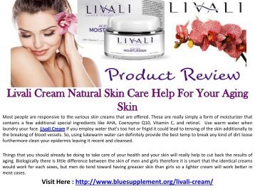 Livali Cream Beautifying Skin Cream For All Skin Types! 