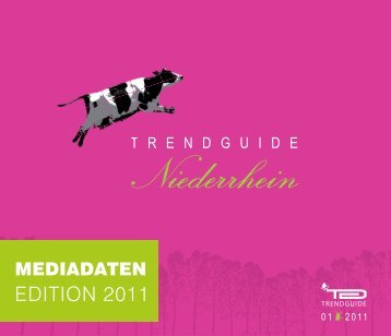 Mediadaten Trendguide Niederrhein 2011