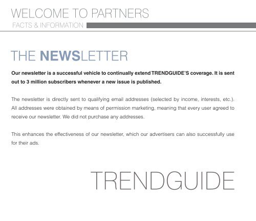 Trendguide Partnerpresentation English