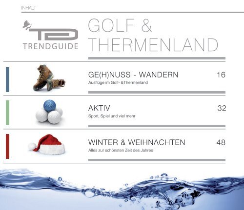 Trendguide Golf und Thermenland No 1 2011