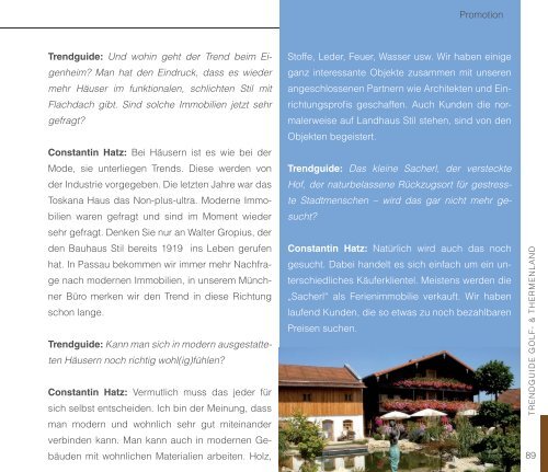 Trendguide Golf und Thermenland No 1 2011