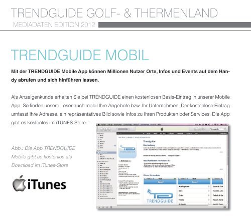 Trendguide Golf & Thermenland Media 2012