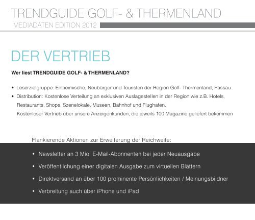 Trendguide Golf & Thermenland Media 2012