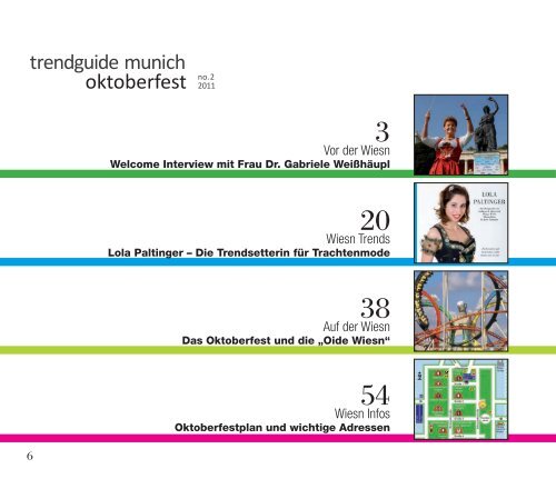 Trendguide Oktoberfest 2011