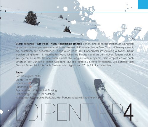 trendguide Sports Alpenpanorama Kitzbühel Winter 2011/2012