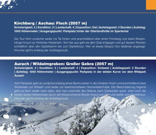 trendguide Sports Alpenpanorama Kitzbühel Winter 2011/2012