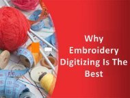 Are you searching for a good digitizing embroidery service provider?