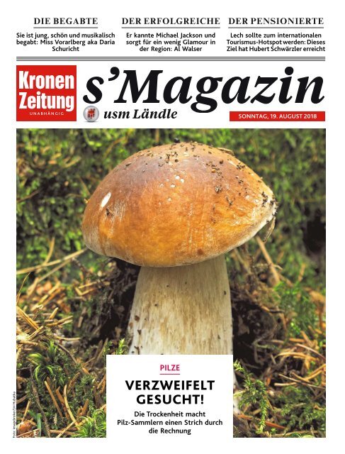 s'Magazin usm Ländle 19. August 2018