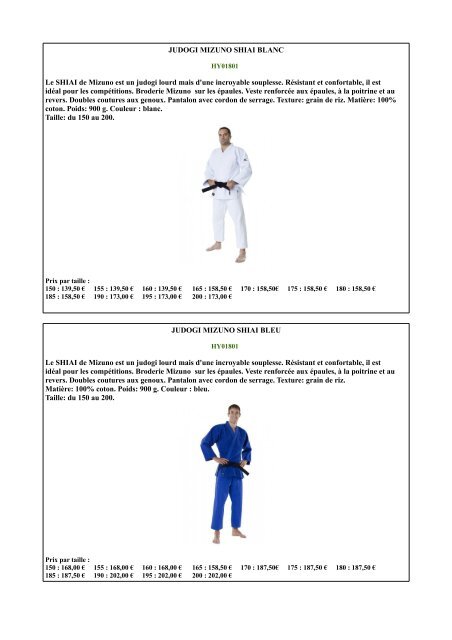 catalogue sabretooth judo+jiu jitsu+BJJ saison 2018-2019