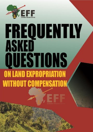 EFF FAQs on Land