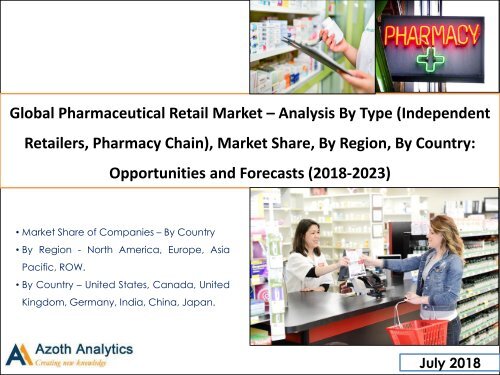 Sample Global Pharmaceutical Retail Market Final