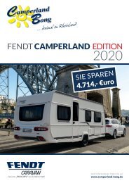 FENDT CAMPERLAND EDITION 2020