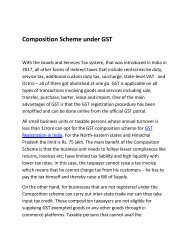 Composition Scheme under GST