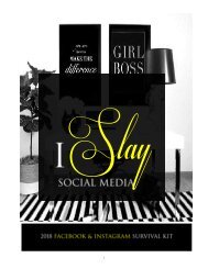 Slay Social Media 2018 Survival Kit