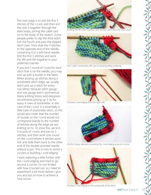 KNITmuch | Issue 06