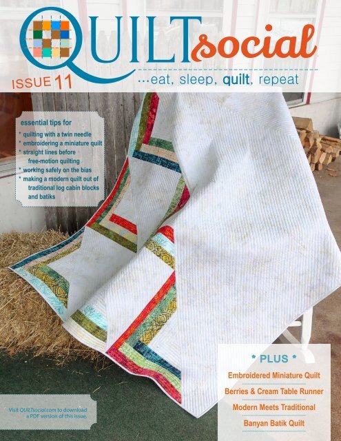 QUILTsocial | Issue 11