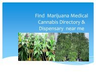 Find  marijuana medical cannabis directory
