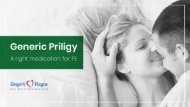 Generic Priligy - A Right Medication For PE