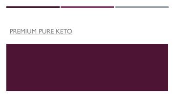 Premium Pure Keto