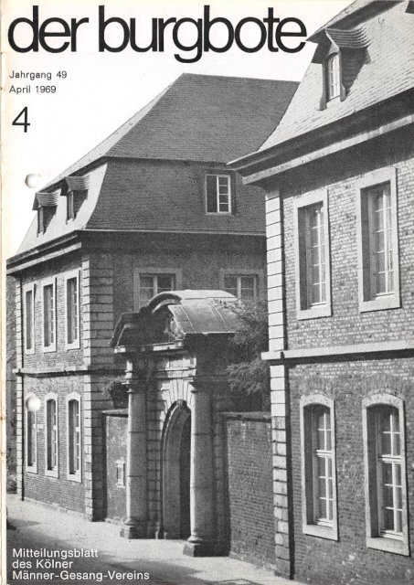 Der Burgbote 1969 (Jahrgang 49)