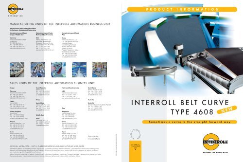 productinformation - Interroll