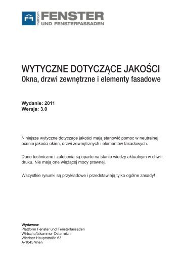 Wydanie: 2011 Wersja: 3.0 - Internorm-Fenster AG