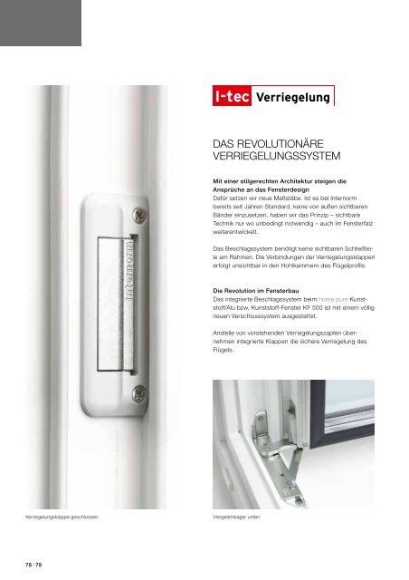 Verglasung I-tec - Internorm-Fenster AG